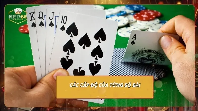 Các cấp độ của từng bộ bài