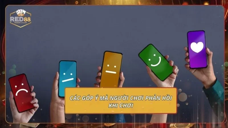 Các góp ý mà người chơi phản hồi khi chơi