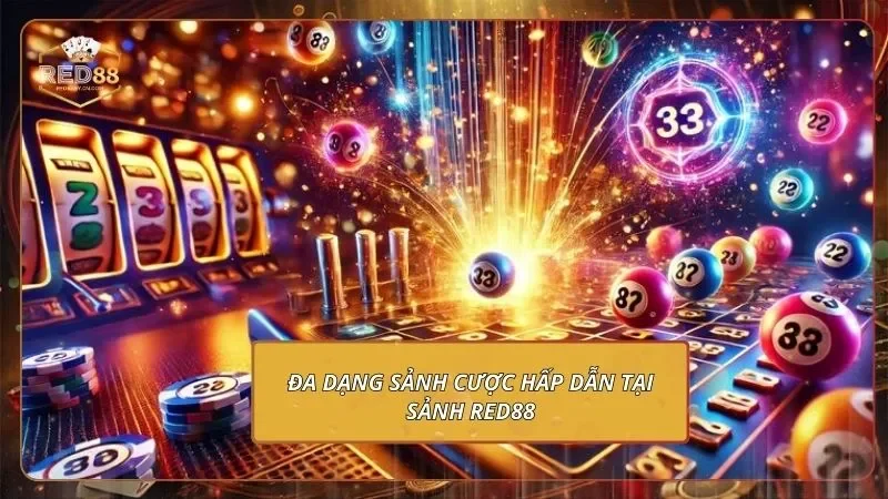 Đa dạng sảnh cược hấp dẫn tại sảnh RED88