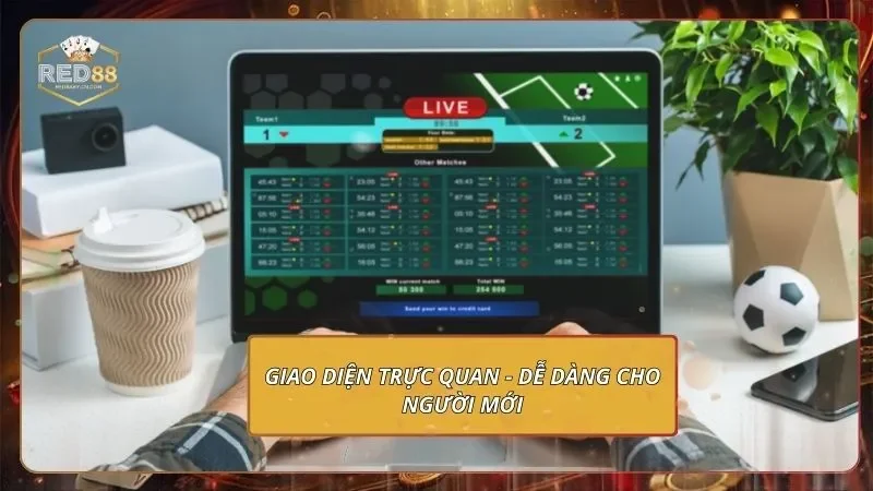Giao diện trực quan - Dễ dàng cho người mới
