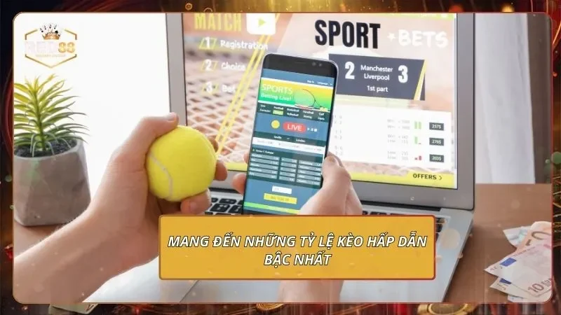 Mang đến những tỷ lệ kèo hấp dẫn bậc nhất