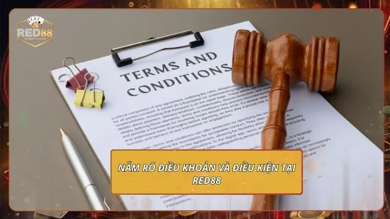 Nắm rõ điều khoản và điều kiện tại RED88