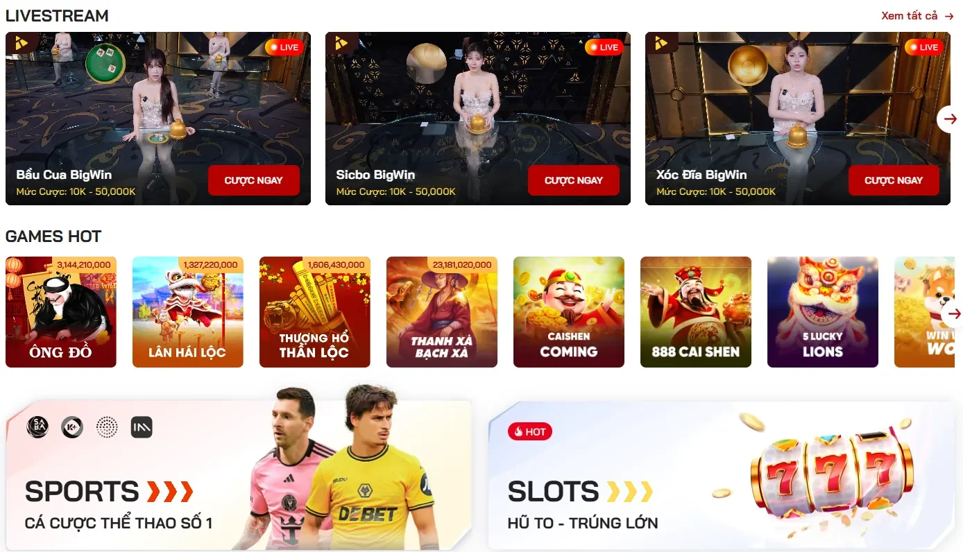 Hệ sinh thái game đa dạng tại RED88